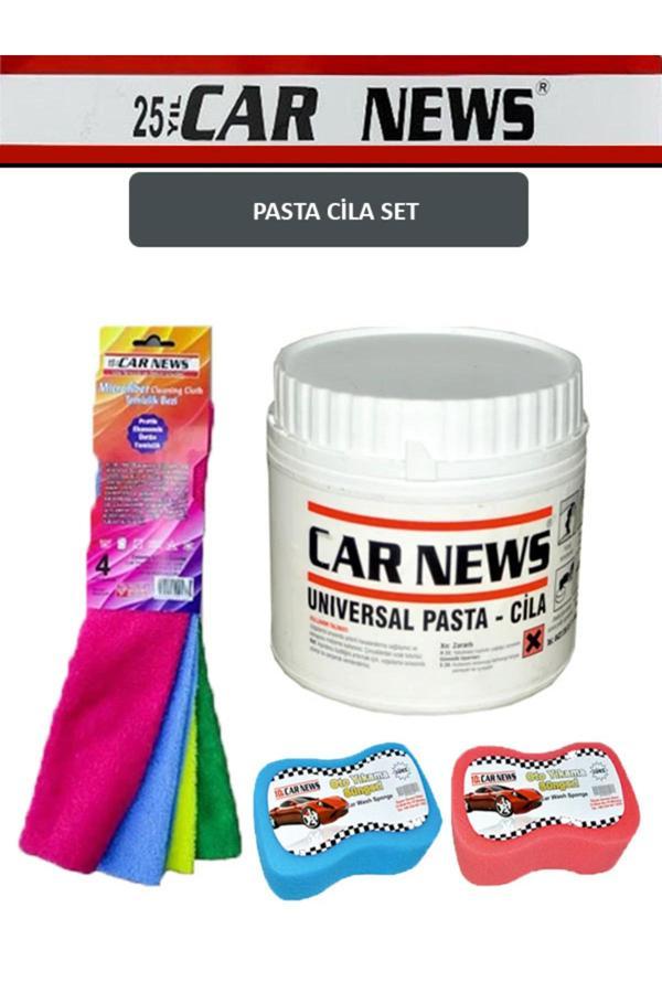 Car News Pasta Cila Mikrofiber Bez Ve Sünger Set - Image 1
