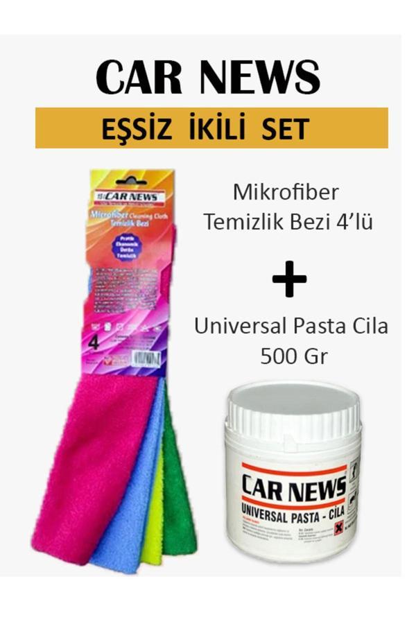 Car News Universal Pasta Cila 500 Gr Ve Mikrofiber Temizlik Bezi 4 Adet - Image 1