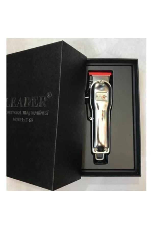 Leader Lt-60 Metal Gövdeli Profesyonel Ayarlanabilir Saç Sakal Traş Makinesi - Image 1