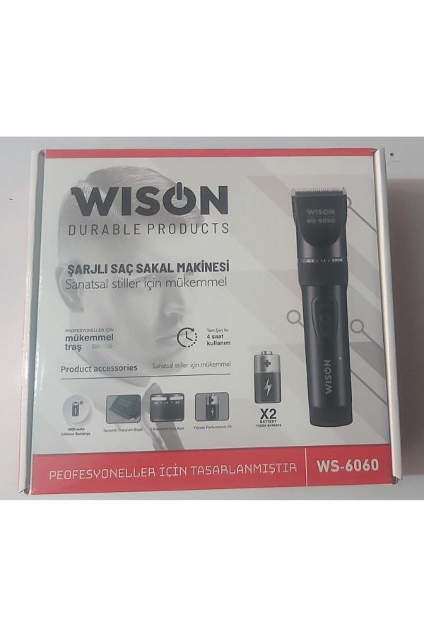 Wison WS-6060 ŞARJLI SAÇ SAKAL MAKİNESİ - Image 1