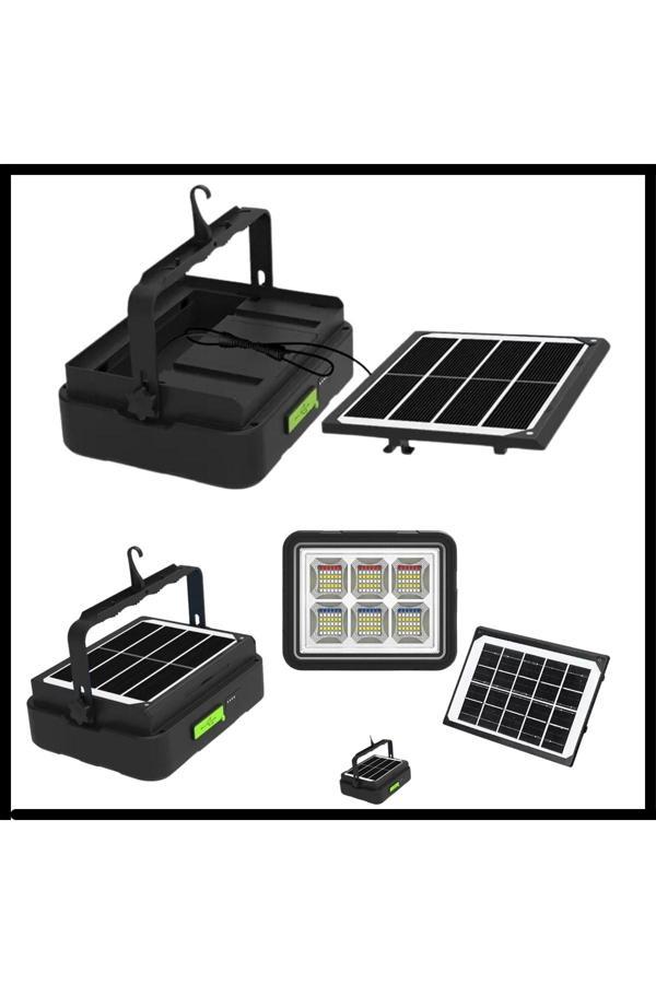 Uyguna Yakala  (WS-5570) 150W Güneş Enerjili Solar Kamp Feneri&Projektör - Image 1
