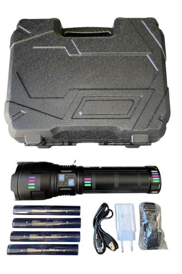 Wison Ws-1150 Uzun Menzilli Profesyonel El Feneri 60 Watt 5500 Lümen - Image 1