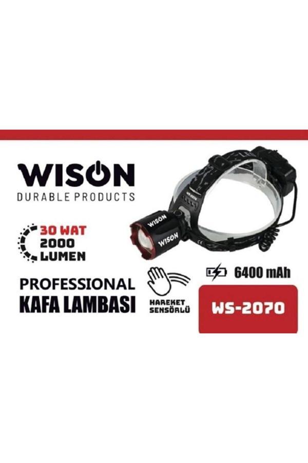 Wison Ws-2070 2000 Lümen 30 Watt Profesyonel Kafa Lambası Kafa Feneri - Image 1