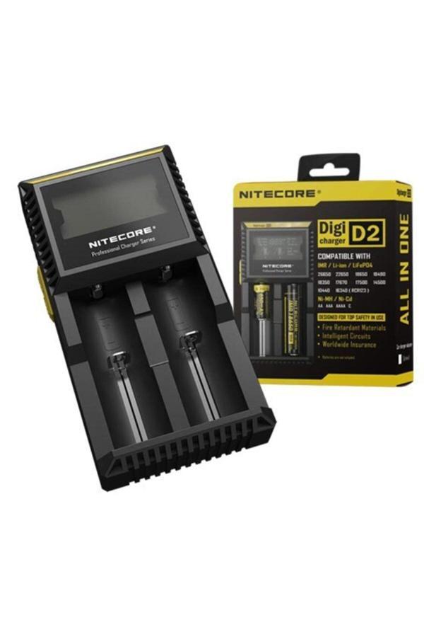 Çeşitli Nıtecore D2 Dıgıtal Pil Şarj Cihazı (Aa-Aaa-C-18650) - Image 1
