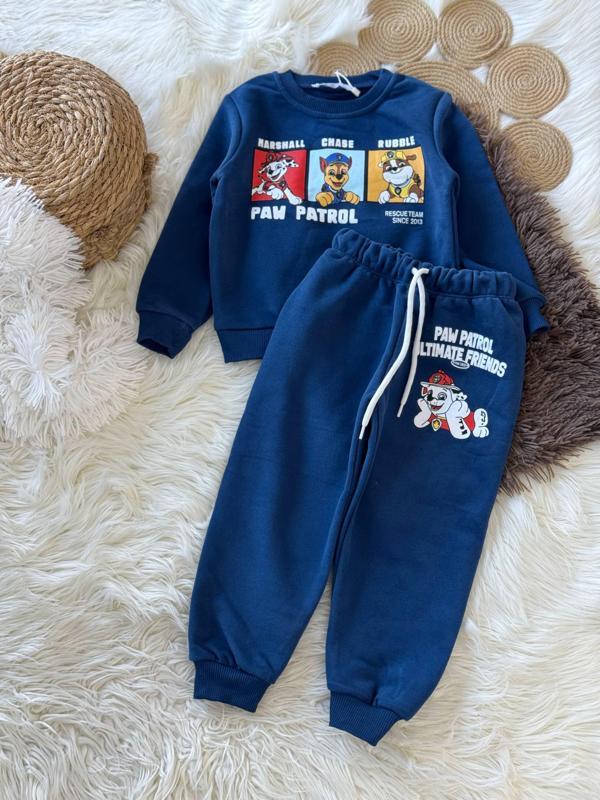 Paw Patrol Çocuk Eşofman Takımı – Lacivert - Image 1