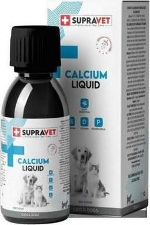 Diğerui Supravet Kedi Köpekler İçin Sıvı Kalsiyum Damla 100 Ml - Image 1