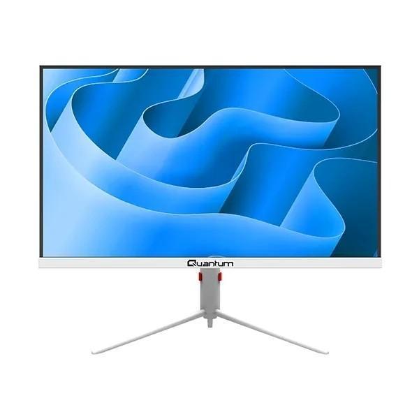 Quantum Pearl MG27W-A FHD VA 300Hz 2xHDMI+2xDP Dahili Hoparlör 27" Flat Beyaz Yükseklik ayarlı Gaming Monitör QNMNT10F080958 - Image 1