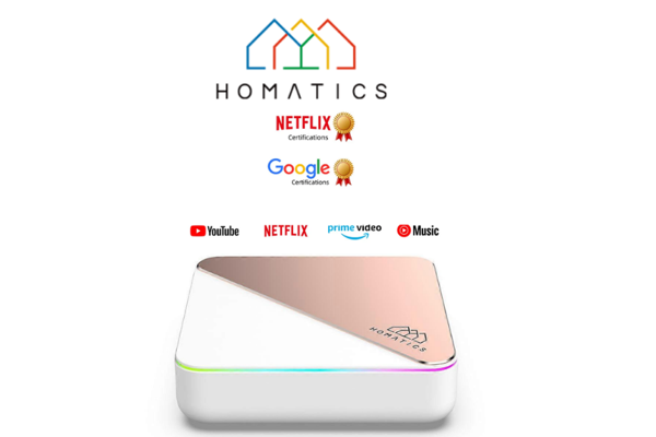 Homa Box R Plus Rose Gold 4K Ultra HD Android TV Box 4gb 32Ram - Image 1