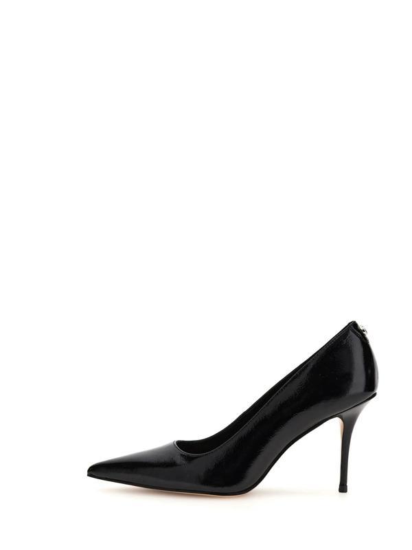 Guess Prindy Kadın Siyah Deri Topuklu Ayakkabı FLFPRNLEP08-BLACK - Image 1