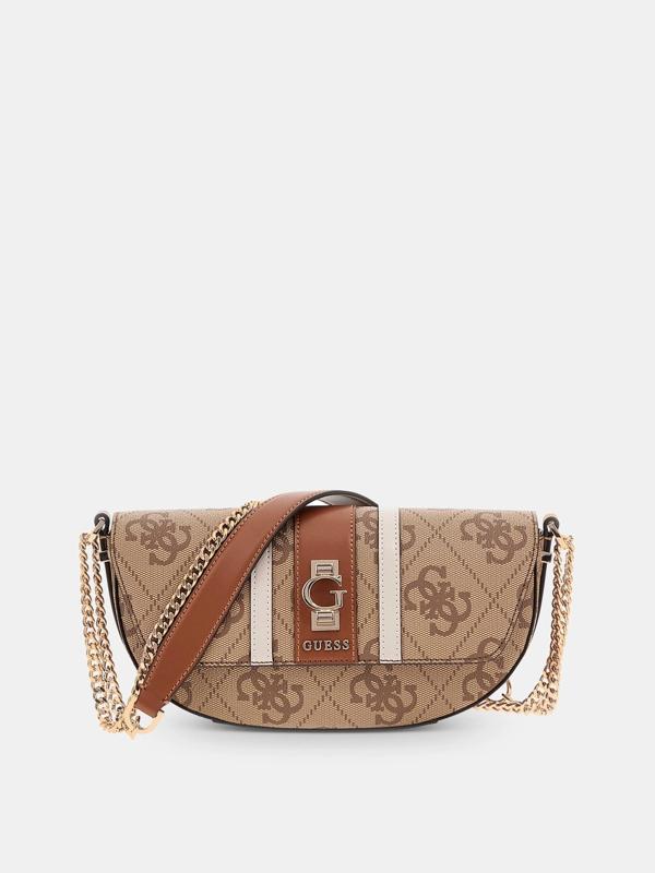 Guess Access Kadın Kahverengi Omuz Çantası HWSO7838210-LTL - Image 1