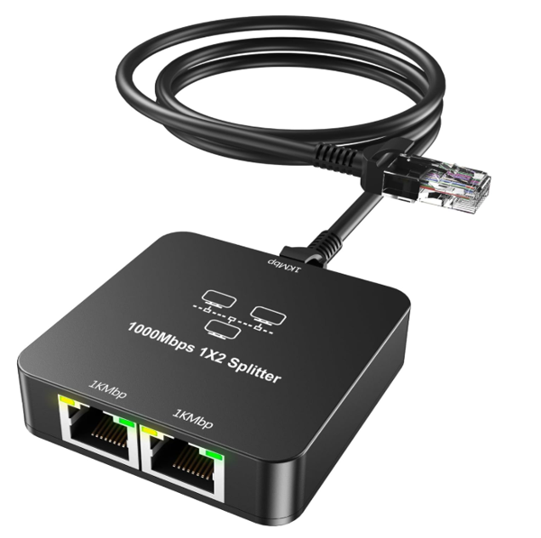 ZR861 Rj45 1To2 Gigabit Splitter Adaptör - Image 1