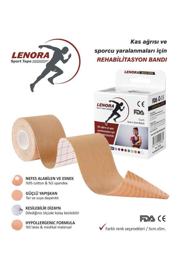 Kinesiology Ağrı Bandı TEN 5 Metre X 5 Cm Sporcu Bandı - Image 1
