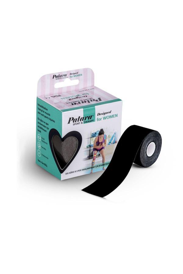 Well Siyah Spor Ve Terapi Bandı, Sport Tape Tape, Sporcu Kas Ağrı Bandı - Image 1