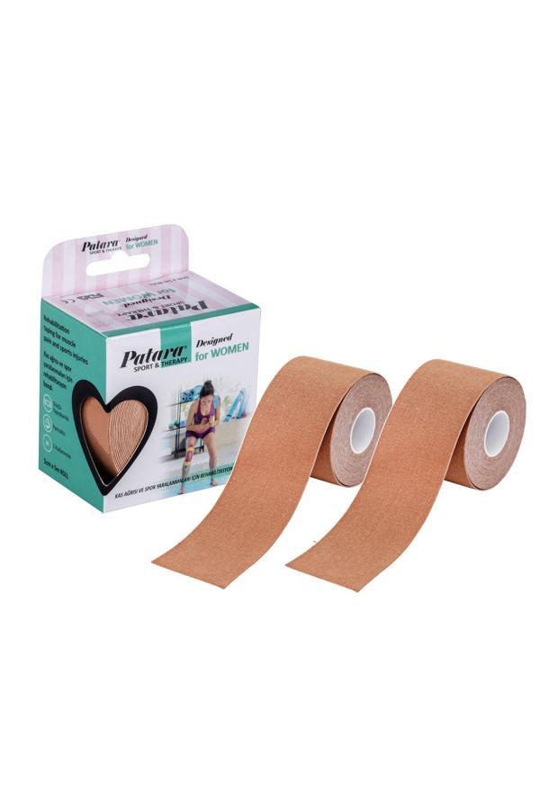 Sport Tape | Kinezyo Ağrı Bandı | Ten Renk | 5cm x 5m | 2 Kutu - Image 1