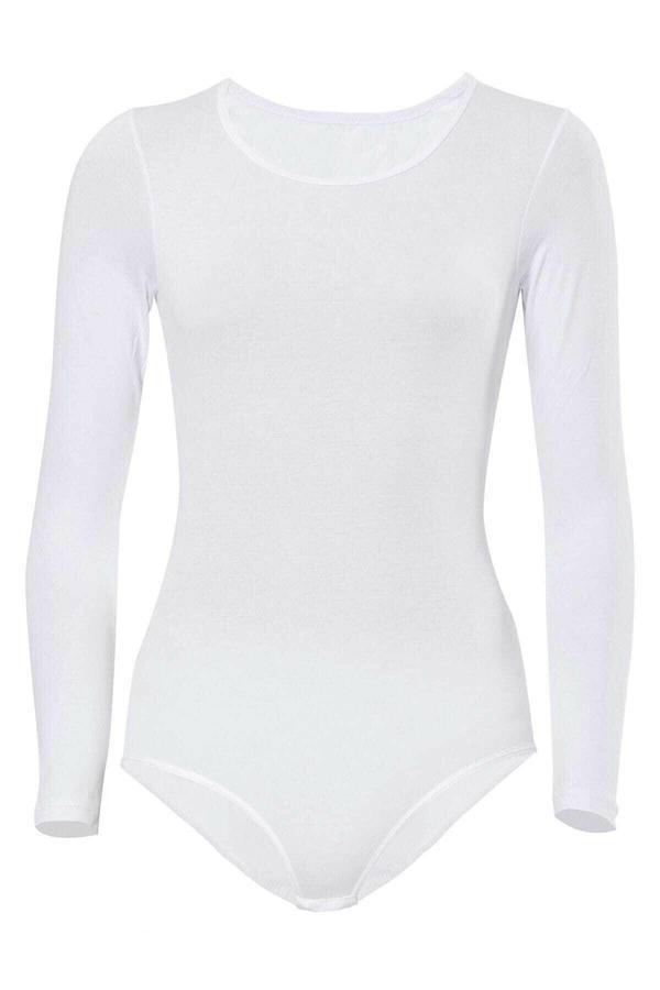 LİKRALI UZUN KOLLU BODY 4058 - Image 1