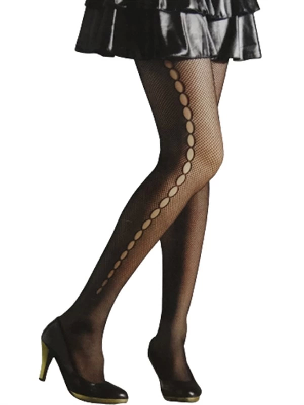 Jakarlı Desenli Külotlu 8523 Siyah S-M - Image 1