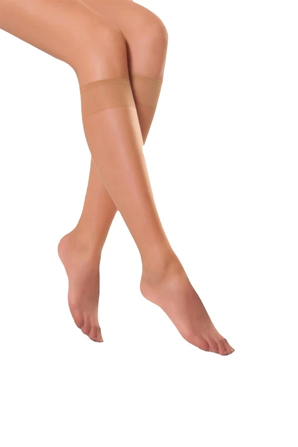 Fit 15 Burunsuz Dizaltı Kadın Çorabı - Image 1