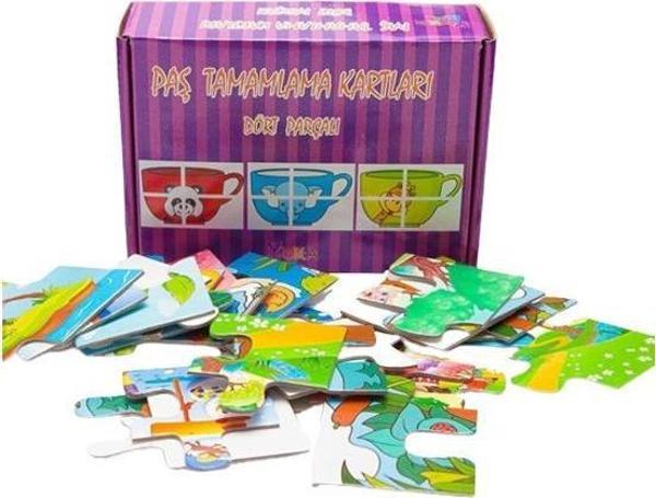 Paş Tamamlama Kartları Dört Parçalı - Image 1