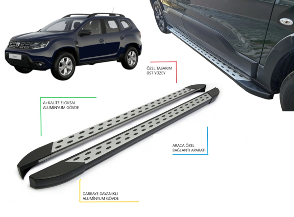 DUSTER NOKTALI YAN BASAMAK 2018 2019 2020 2021 2022 2023 2024 - Image 1