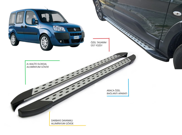 DOBLO NOKTALI YAN BASAMAK 2000 2001 2002 2003 2004 2005 2006 2007 2008 2009 - Image 1