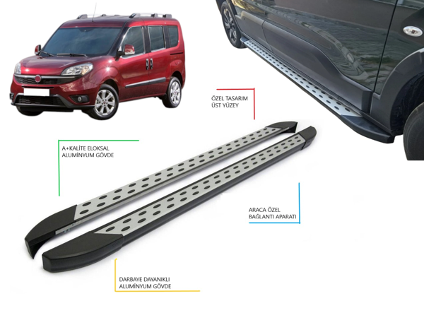 DOBLO BENEKLİ YAN BASAMAK 2010 2011 2012 2013 2014 2015 2016 2017 2018 2019 2020 2021 - Image 1