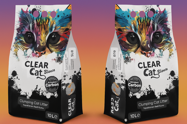 CLEARCAT BLANCO AKTİF KARBON BENTONİT KEDİ KUMU 10 LT*2adet - Image 1