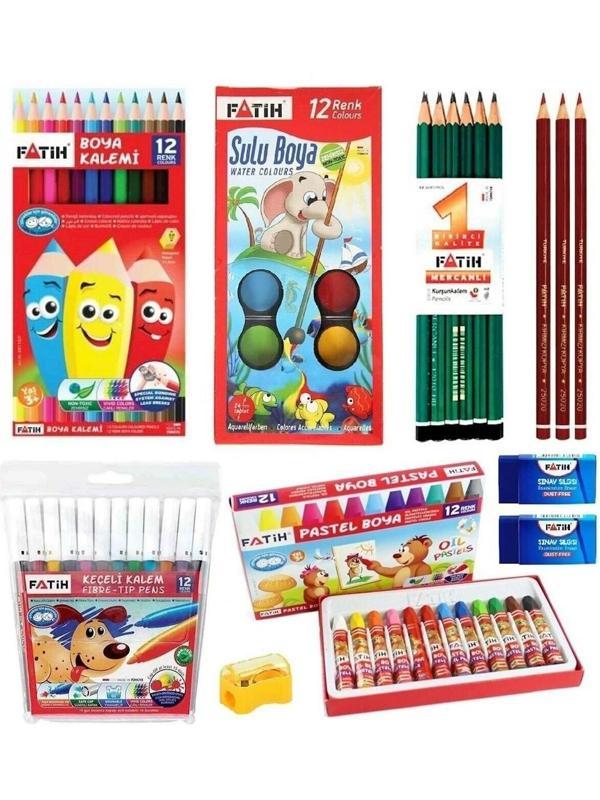 Fatih Okul Kırtasiye Boyama Seti - Image 1