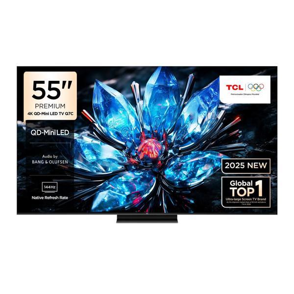 TCL 55Q7CGTV 4K QD-MINI LED 55" 144HZ GOOGLE TV - Image 1