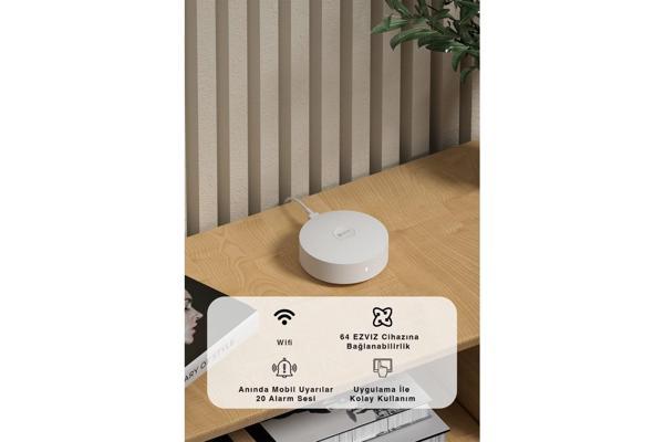 A3 Akıllı Alarm ve Sensör Kontrol Merkezi – Zigbee Hub, Kablosuz Bağlantı, Mobil Uygulama Desteği, 3 - Image 1