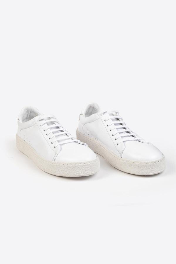 Erkek Deri Sneaker – Flotur Deri, Kauçuk Taban - Image 1