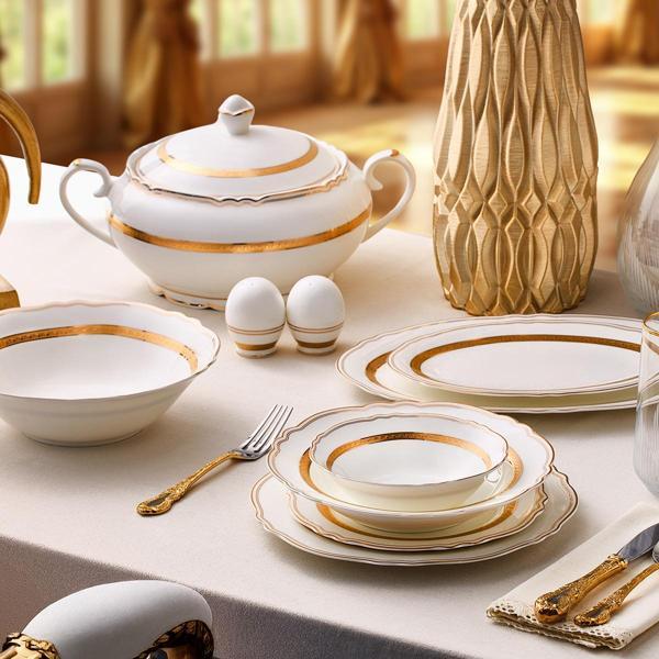 Evaliza Lumiere 60 Parça 12 Kişilik Yemek Takımı - Image 1