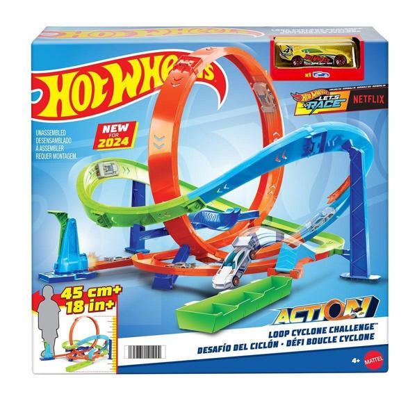 HTK16 Hot Wheels Bumerang Çemberli Yarış Pisti Kız Erkek Çocuk Oyuncak Eğitici Oyuncaklar - Image 1