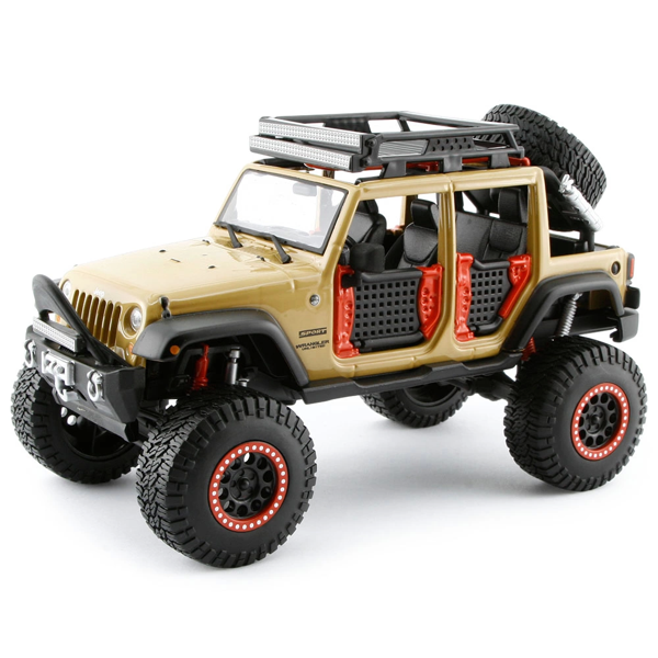 Maisto 1:24 2015 Model Jeep Wrangler Unlimited Kız Erkek Çocuk Oyuncak Eğitici Oyuncaklar - Image 1