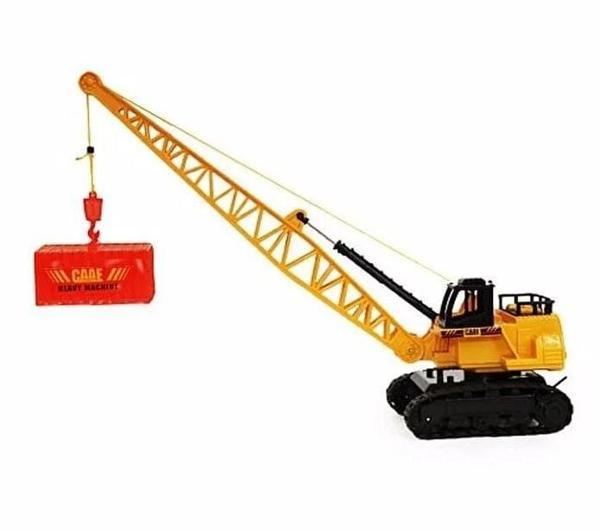 Kablo Kumandalı Paletli Vinç Kız Erkek Çocuk Oyuncak Eğitici Oyuncaklar - Image 1