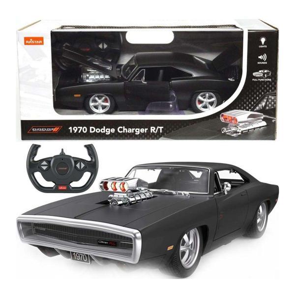 99010 1970 Dodge Charger R/T Sesli ve Işıklı Uzaktan Kumandalı Araba Kız Erkek Çocuk Oyuncak Eğitici - Image 1