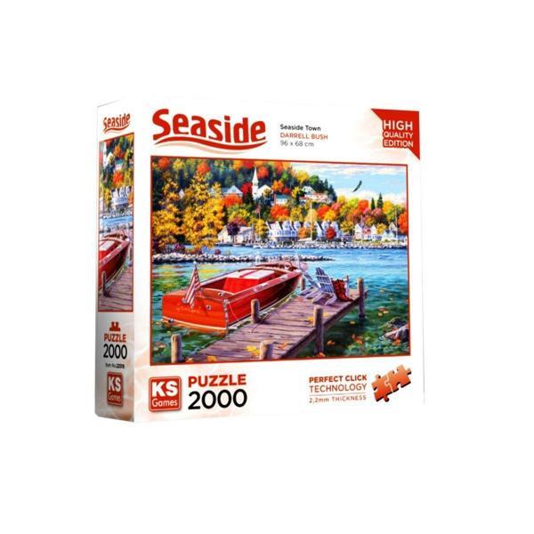 22519 Fish Creek 2000 Parça Puzzle Kız Erkek Çocuk Oyuncak Eğitici Oyuncaklar - Image 1