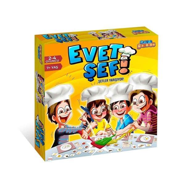 72621 Evet Şef Kız Erkek Çocuk Oyuncak Eğitici Oyuncaklar - Image 1