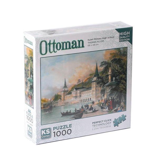 20737 Kuleli Askeri Kışlası 1000 Parça Puzzle Kız Erkek Çocuk Oyuncak Eğitici Oyuncaklar - Image 1