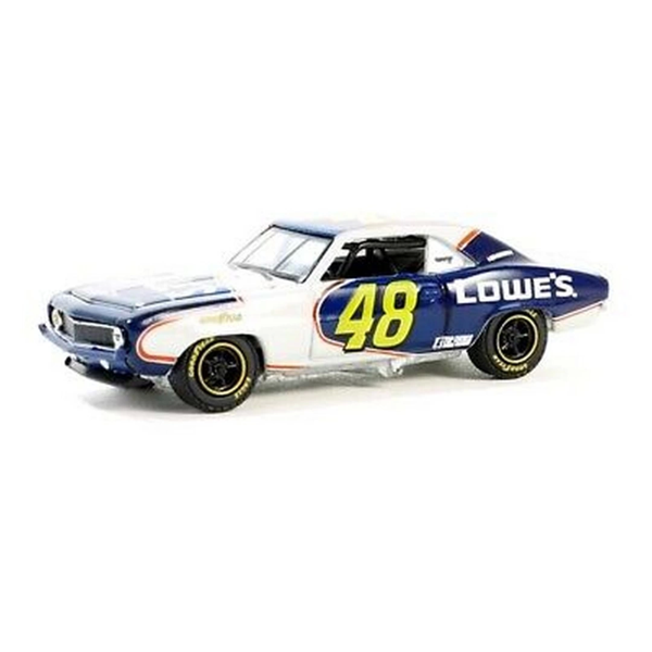 Greenlight 1/64 1969 Chevrolet Camaro - Jimmie Johnson Kız Erkek Çocuk Oyuncak Eğitici Oyuncaklar - Image 1