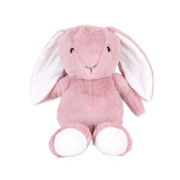 0822 Peluş Göbekli Tavşan Pembe -My Friend Toys Kız Erkek Çocuk Oyuncak Eğitici Oyuncaklar - Image 1