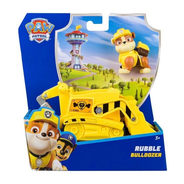 Paw Patrol Rubble Buldozer - SPM-6071214 Kız Erkek Çocuk Oyuncak Eğitici Oyuncaklar - Image 1