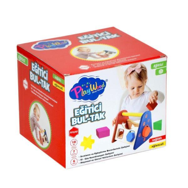 315 -ONY AHŞAP EĞİTİCİ BUL-TAK Kız Erkek Çocuk Oyuncak Eğitici Oyuncaklar - Image 1