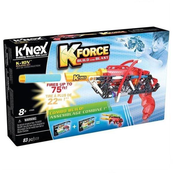 K'Nex K Force K-10V Building Set 47008 Kız Erkek Çocuk Oyuncak Eğitici Oyuncaklar - Image 1