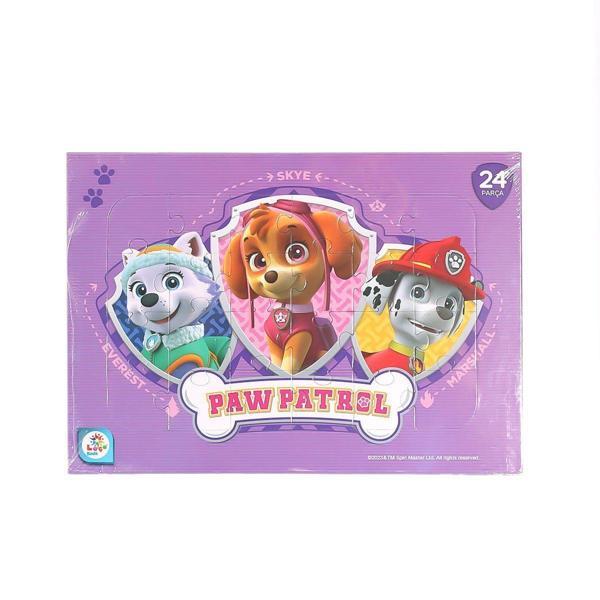 PW7917 Paw Patrol Frame Puzzle 24 Parça Kız Erkek Çocuk Oyuncak Eğitici Oyuncaklar - Image 1