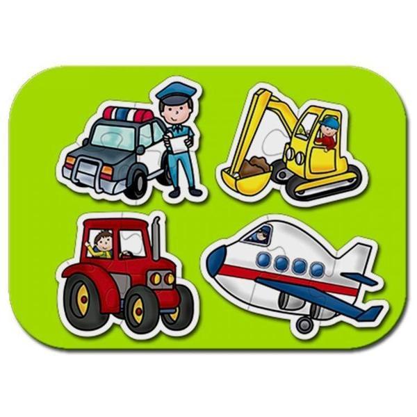 Baby Puzzle Meslekler Kız Erkek Çocuk Oyuncak Eğitici Oyuncaklar - Image 1