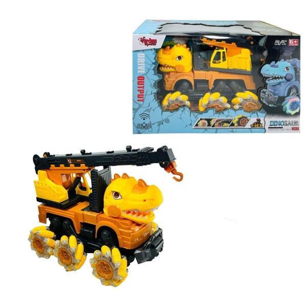 YJ-078-1 Uzaktan Kumandalı Full Fonksiyon 2.4G Dinozor Kamyon Vinç -Vardem Kız Erkek Çocuk Oyuncak E - Image 1