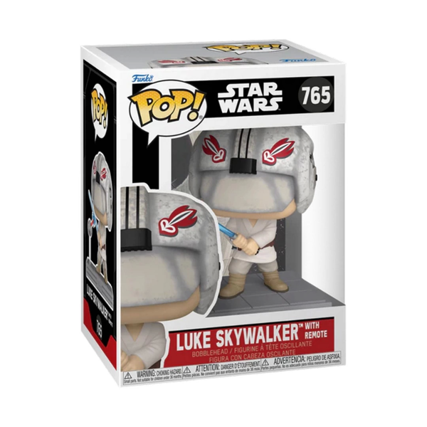 Funko POP Star Wars: Luke Skywalker with Remote Kız Erkek Çocuk Oyuncak Eğitici Oyuncaklar - Image 1