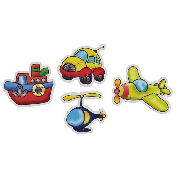 Baby Puzzle Ulaşım Kız Erkek Çocuk Oyuncak Eğitici Oyuncaklar - Image 1