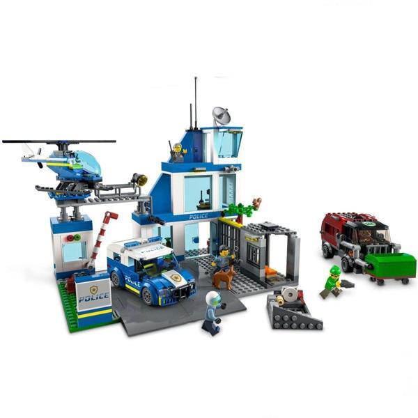 LEGO City Polis Merkezi 60316 Kız Erkek Çocuk Oyuncak Eğitici Oyuncaklar - Image 1