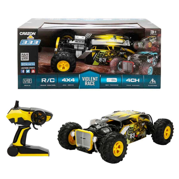 1:12 USB Şarjlı Uzaktan Kumandalı 4x4 Off Road Araba - S00005014 Kız Erkek Çocuk Oyuncak Eğitici Oyu - Image 1
